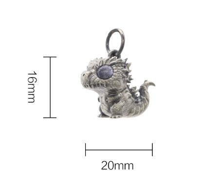 Godzilla Dinosaur Dragon pendant Necklace