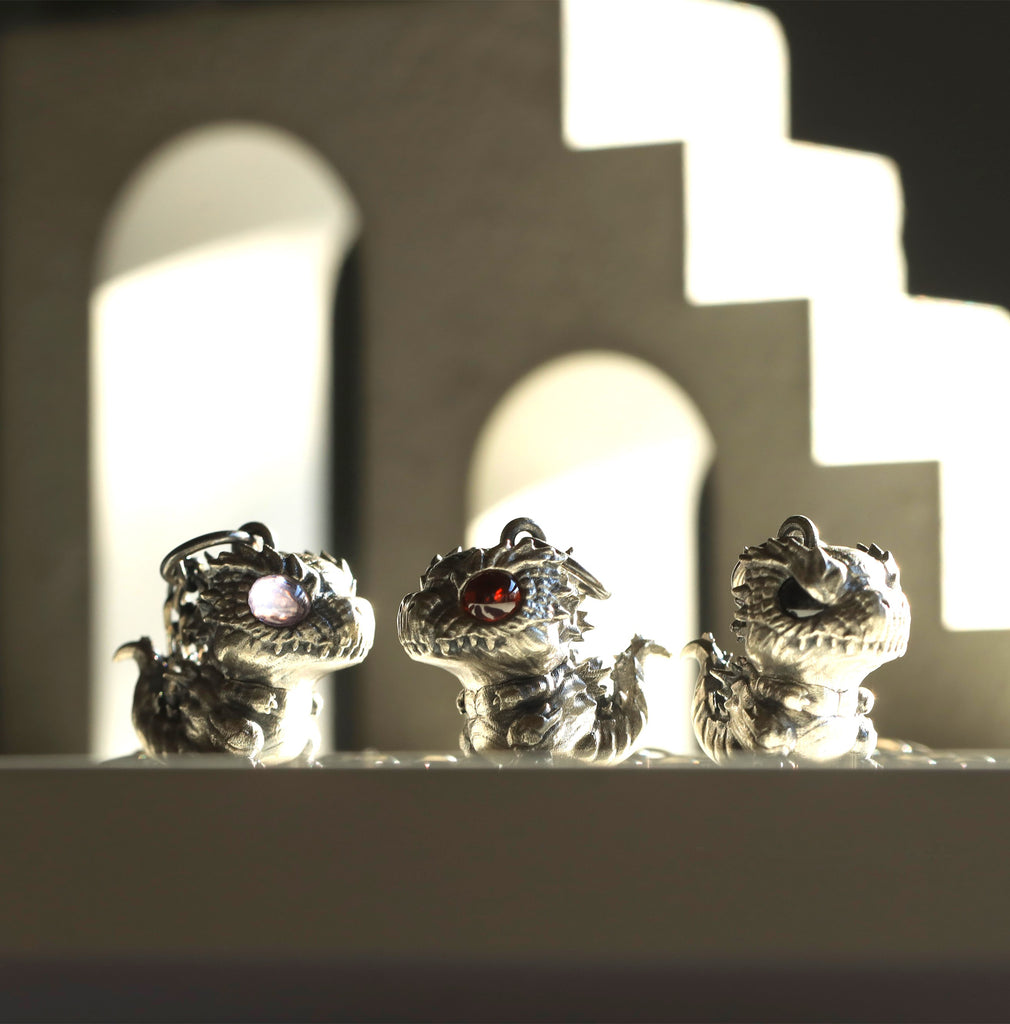 Godzilla Dinosaur Dragon pendant Necklace
