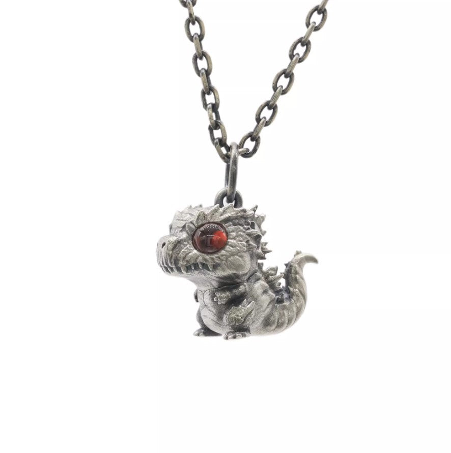 Godzilla Dinosaur Dragon pendant Necklace
