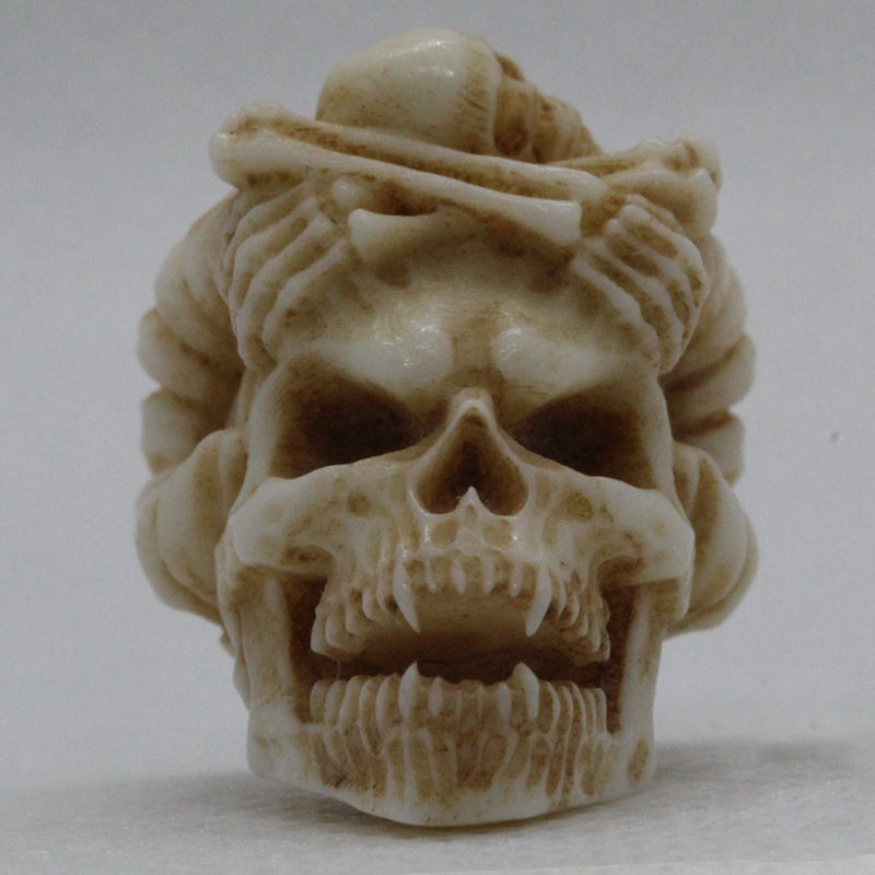 Satan Horned Skull Pendant Necklace