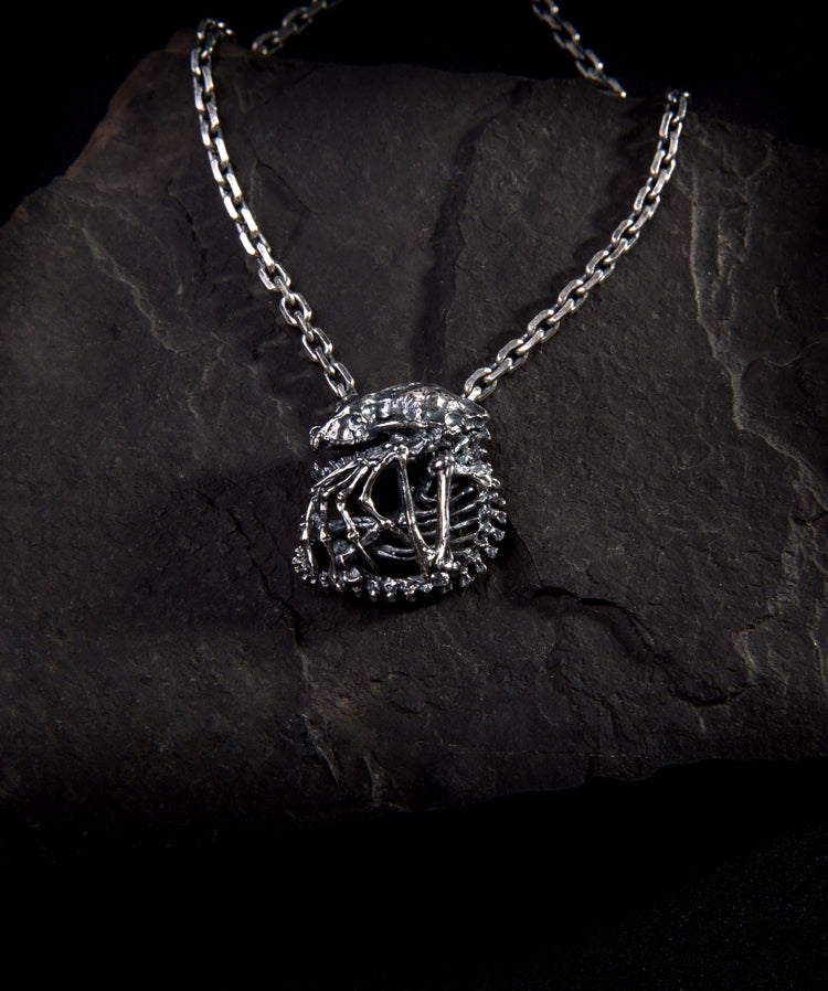 Bat Skeleton Necklace - Holy Buyble