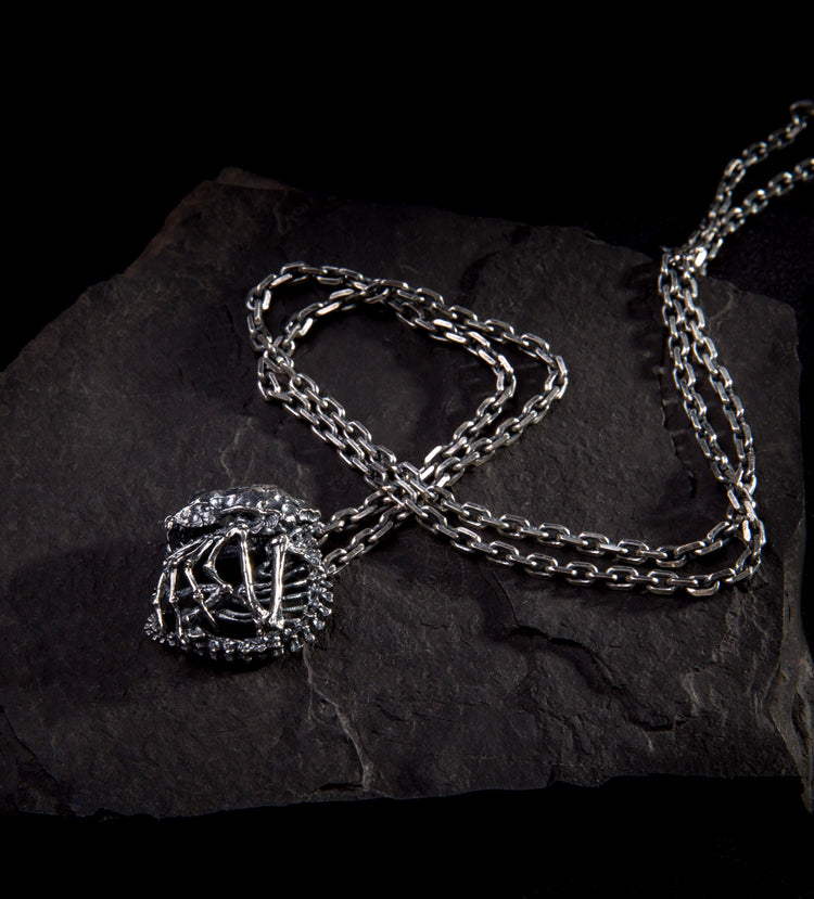 Bat Skeleton Necklace - Holy Buyble