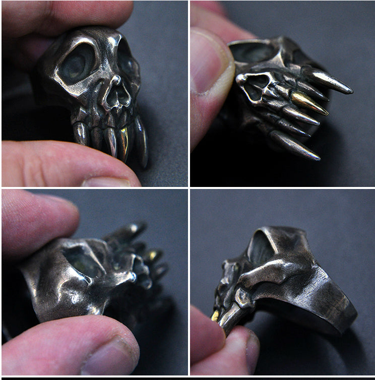 Beast Skull Ring - Holy Buyble