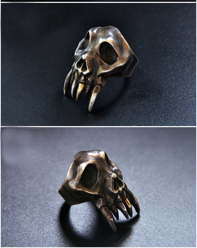 Beast Skull Ring - Holy Buyble
