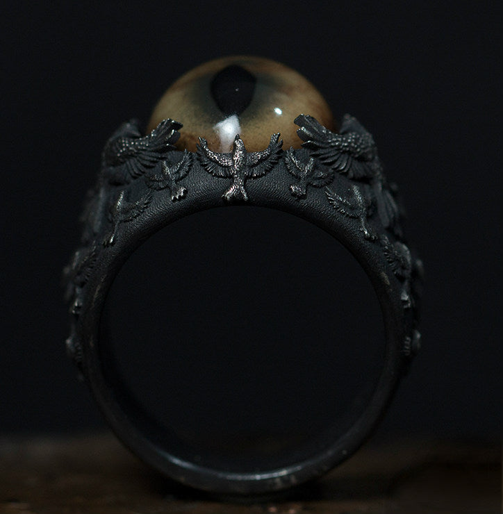 Birds of Evil Ring - Holy Buyble