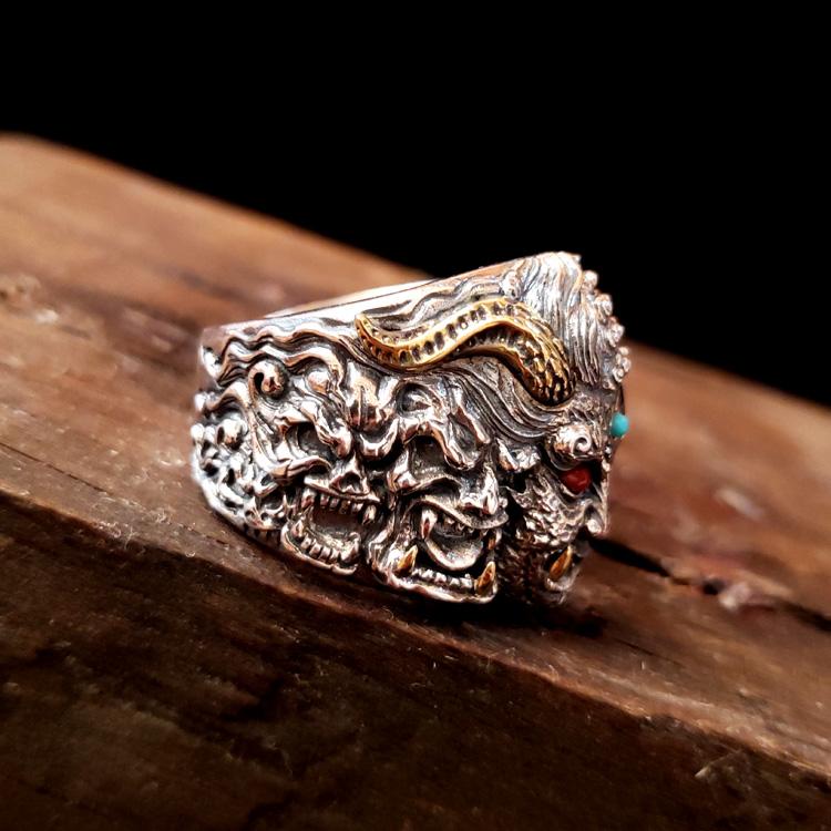 Buddha Acala King Skull Ring - Holy Buyble