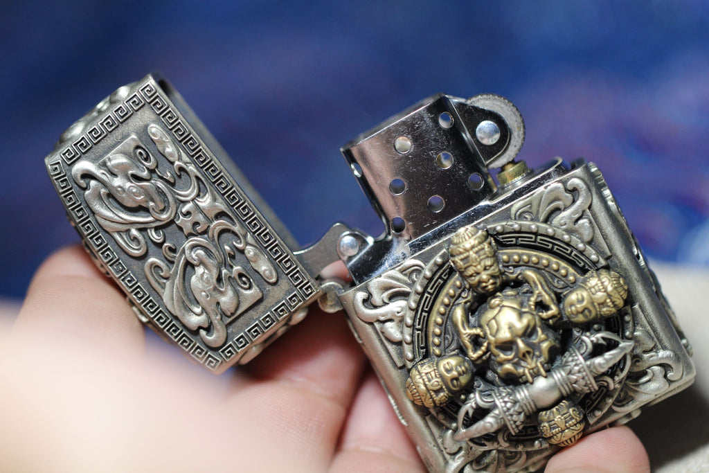 Custom Buddha & Zodiac Lighter Case - Holy Buyble