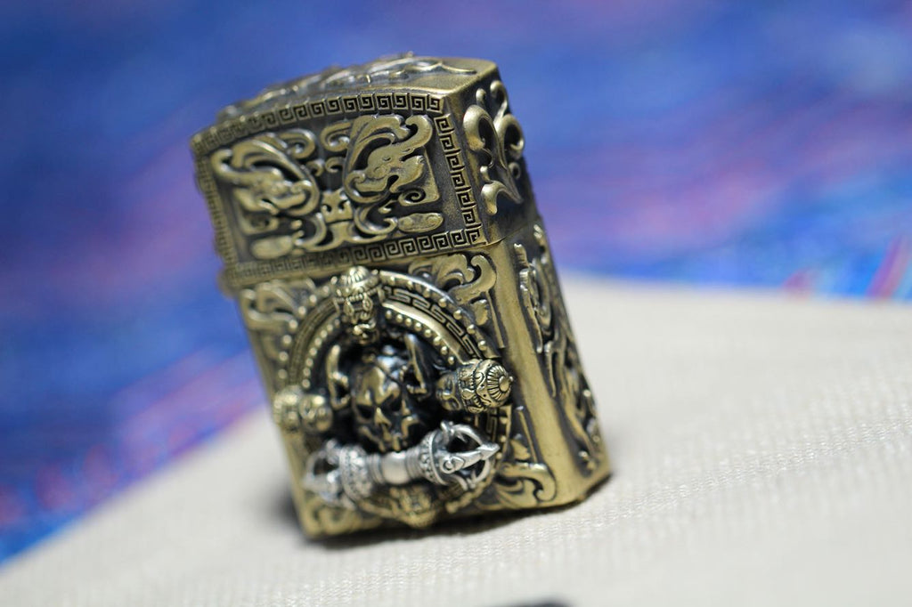 Custom Buddha & Zodiac Lighter Case - Holy Buyble