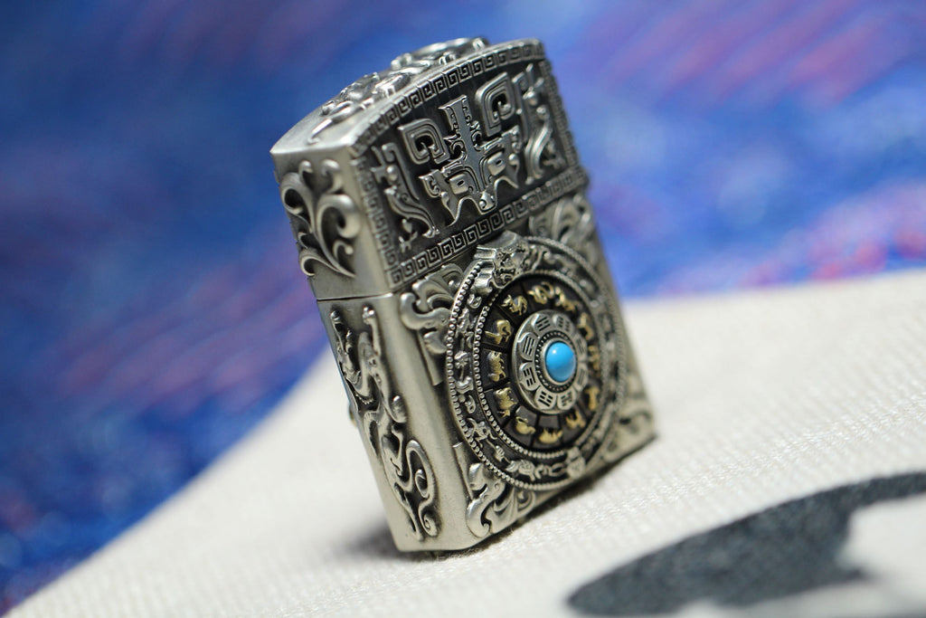 Custom Buddha & Zodiac Lighter Case - Holy Buyble