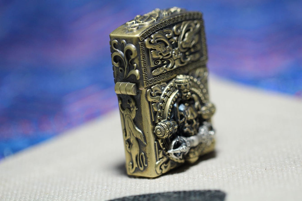 Custom Buddha & Zodiac Lighter Case - Holy Buyble