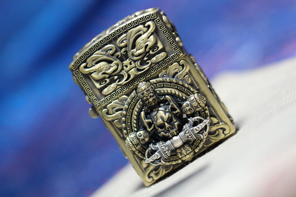 Custom Buddha & Zodiac Lighter Case - Holy Buyble