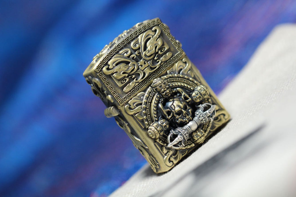 Custom Buddha & Zodiac Lighter Case - Holy Buyble