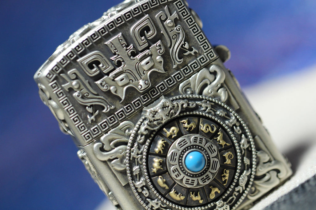 Custom Buddha & Zodiac Lighter Case - Holy Buyble