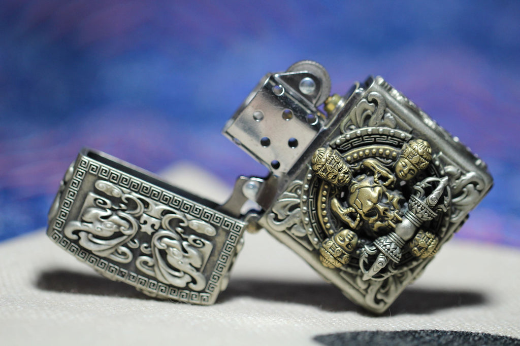 Custom Buddha & Zodiac Lighter Case - Holy Buyble