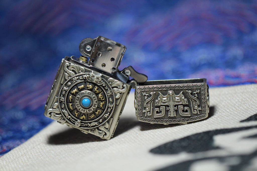 Custom Buddha & Zodiac Lighter Case - Holy Buyble