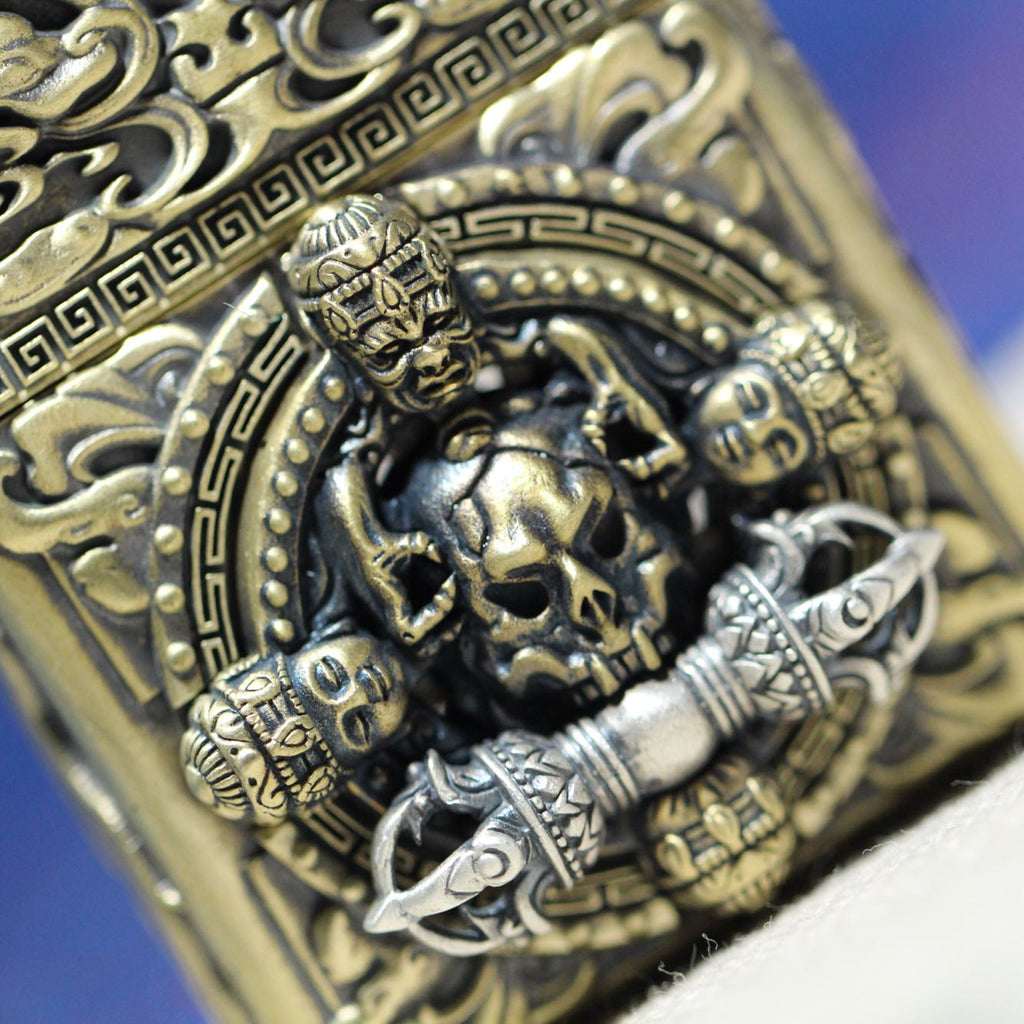Custom Buddha & Zodiac Lighter Case - Holy Buyble