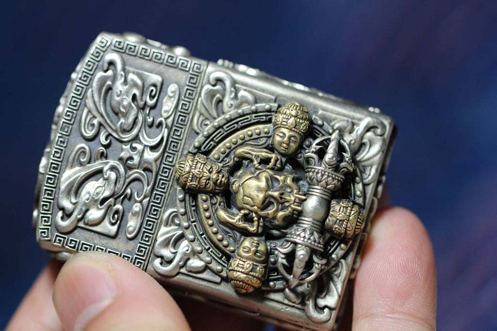 Custom Buddha & Zodiac Lighter Case - Holy Buyble