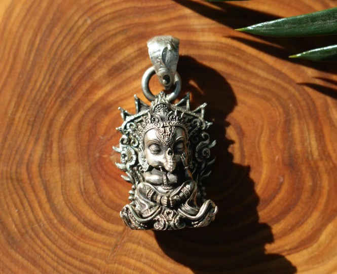 Elephant Ganesha God Pendant Necklace