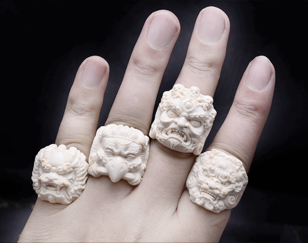 Foo dog ring cheap