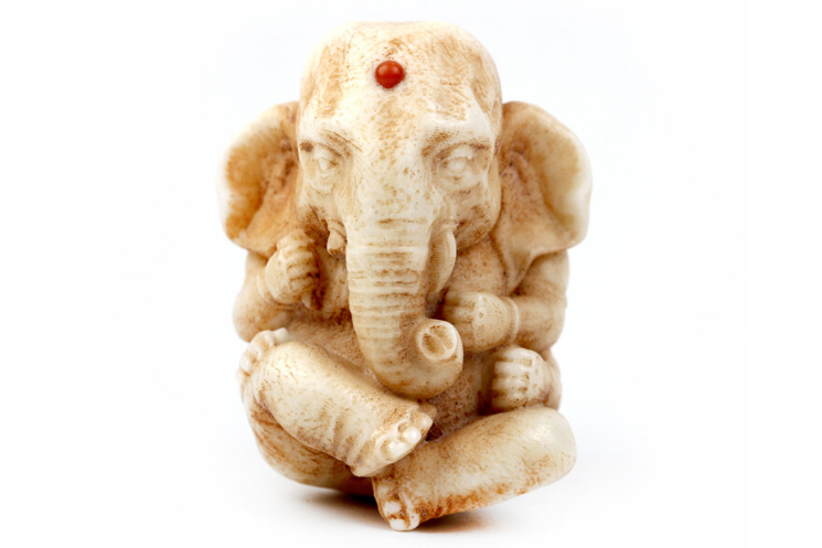Ganesha Elephant Pendant Necklace