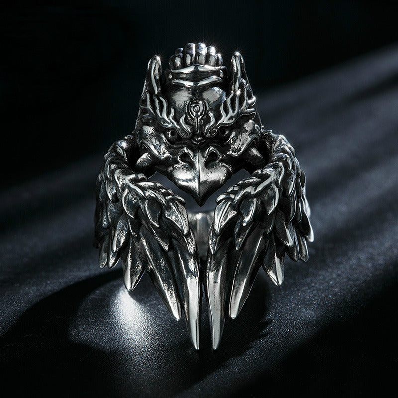 Winged Garuda Eagle Ring - Holy Buyble