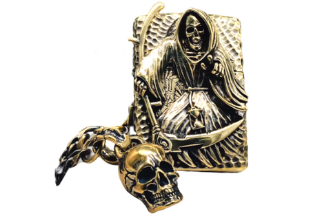 Grim Reaper Scythe Pendant