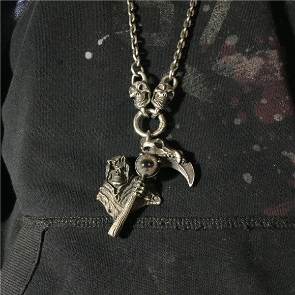 Grim Reaper the Pendant of Death - Holy Buyble