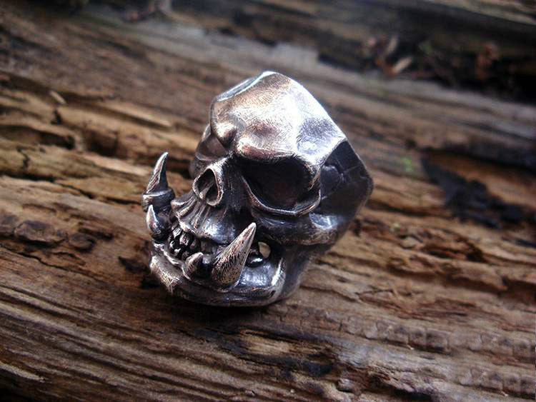 Demon Beast Skull Ring - Holy Buyble