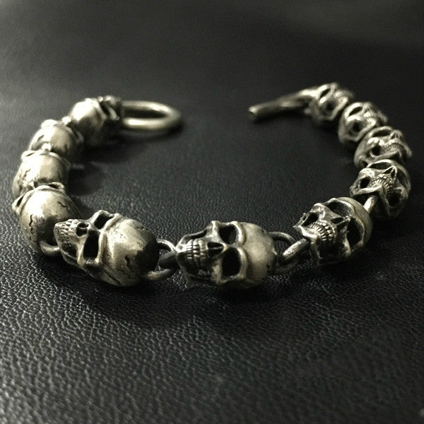 Skull Chain Bracelet - Holy Buyble