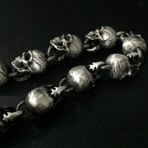 Skull Chain Bracelet - Holy Buyble