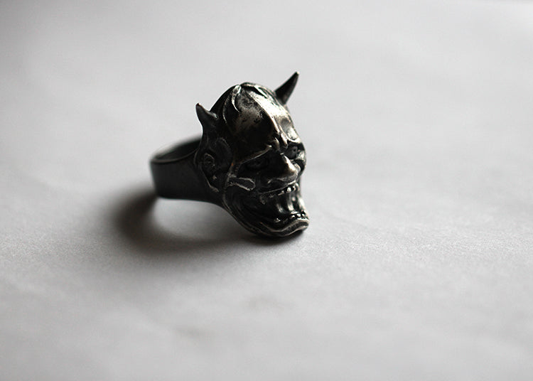 Japanese Demon Oni Ring - Holy Buyble