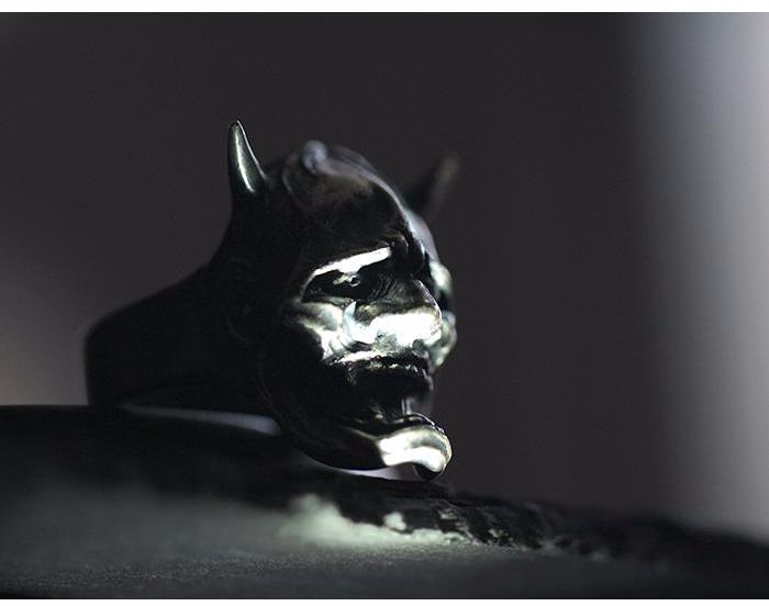 Japanese Demon Oni Ring - Holy Buyble
