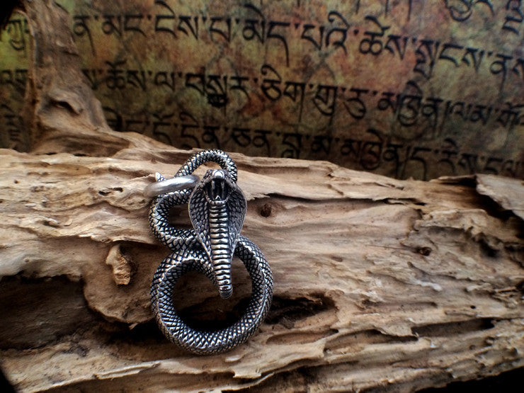 King Cobra Snake Pendant - Holy Buyble