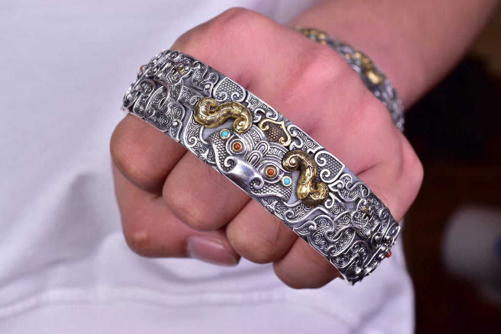 Kirin Unicorn Foo Dog Lion Bracelet