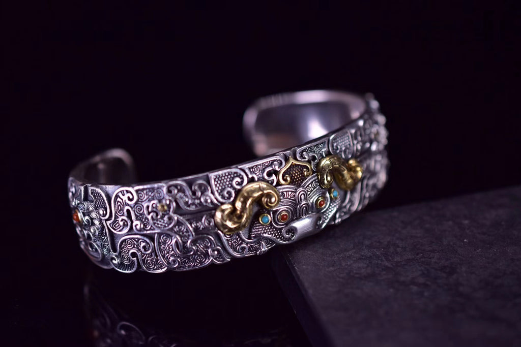 Kirin Unicorn Foo Dog Lion Bracelet