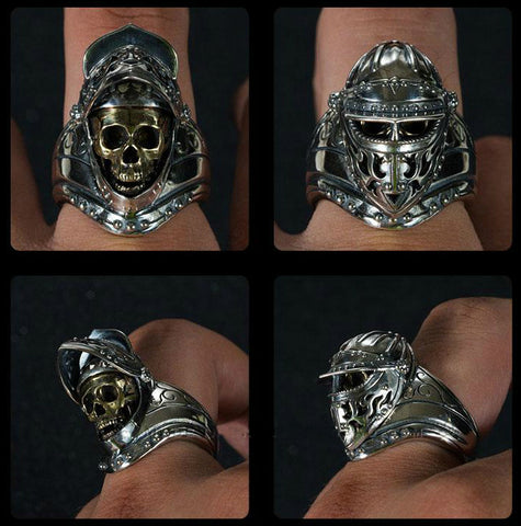 Buddha Devil Silver Ring