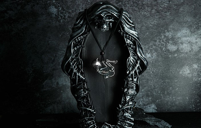 😈 Little Devil Skeleton Necklace 😈 - Holy Buyble