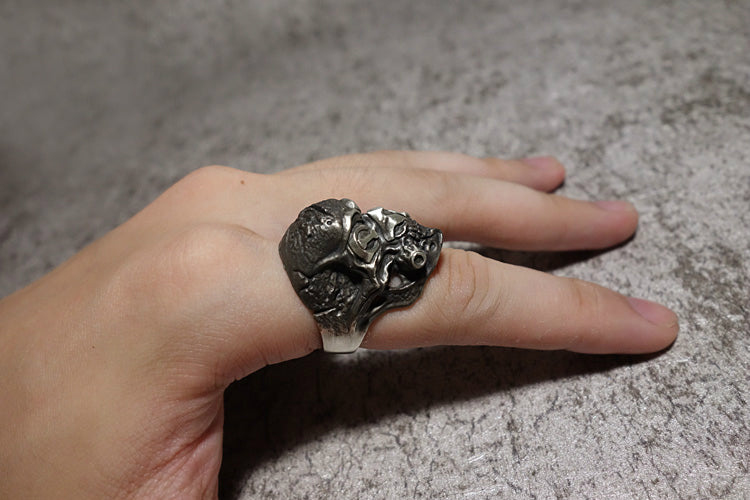 Mad Max Immortan Joe Skull Ring - Holy Buyble