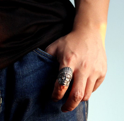 Native American Chief Ring