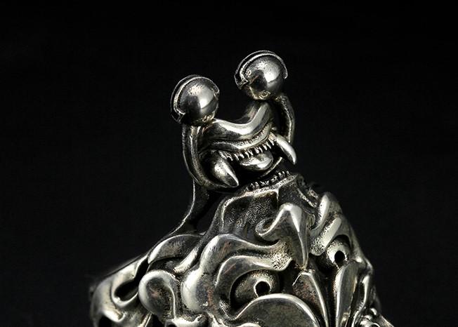 Japanese Demon Oni Ring - Holy Buyble