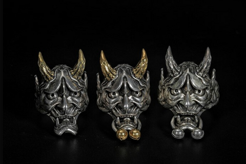 Heavy Metal Spartacus Mask Ring