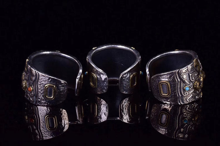Tribal Wild Yak Ring - Holy Buyble