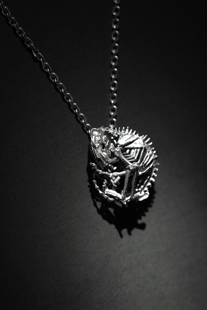 Saber-toothed Tiger Skeleton Necklace - Holy Buyble