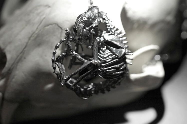 Saber-toothed Tiger Skeleton Necklace - Holy Buyble