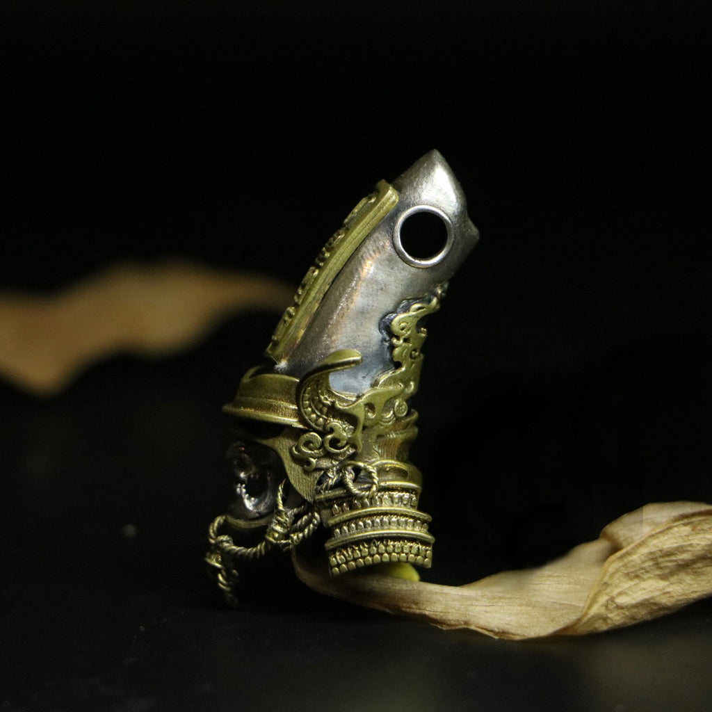 Samurai Skull Necklace