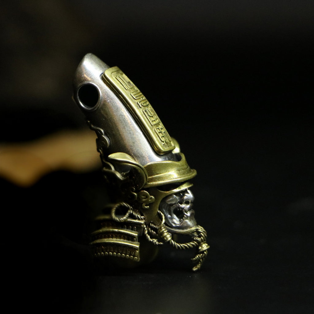 Samurai Skull Necklace