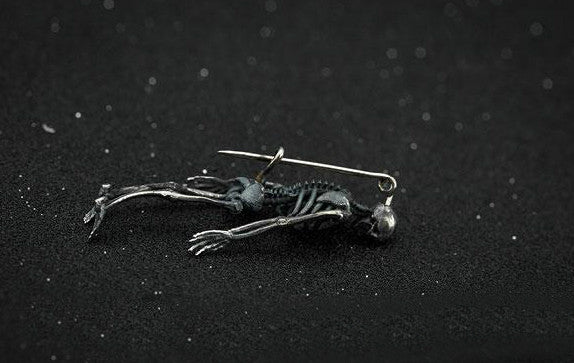 Skeleton Brooch - Holy Buyble