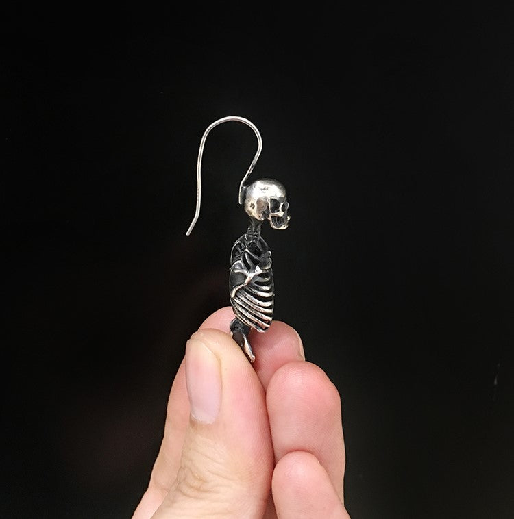 Antique Finish Skeleton Earring - Holy Buyble