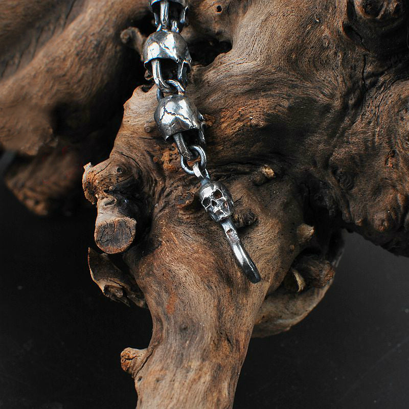 Miniature Skull Chain Bracelet - Holy Buyble