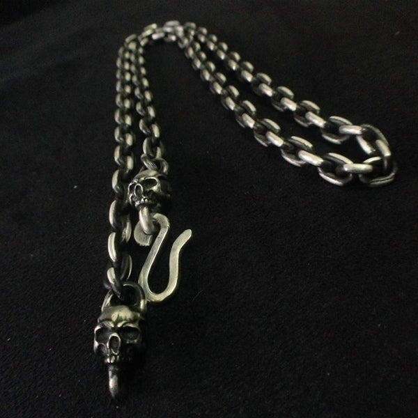 Skull Chain Necklace - Holy Buyble
